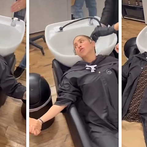 Los famosos se fueron a la peluquería juntos en Miami 