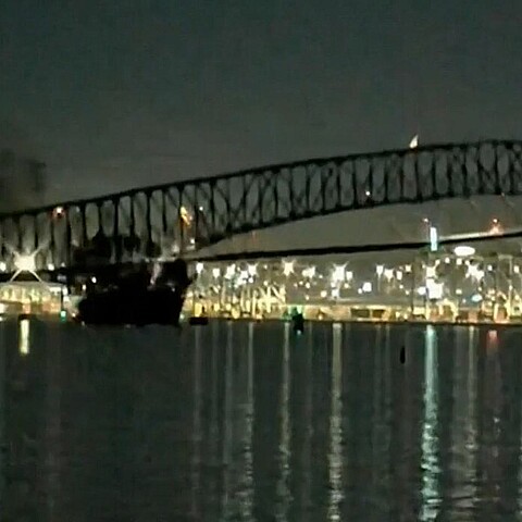 Puente colapsa en Baltimore