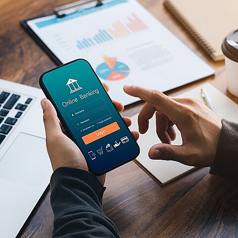 Cuenta bancaría en un dispotivo movil