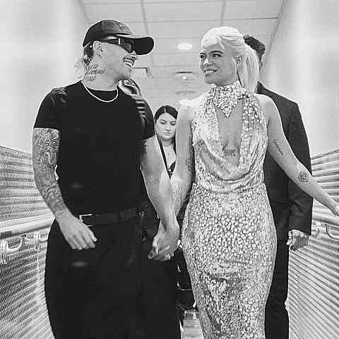 La pareja confirmó públicamente su relación hace unos meses