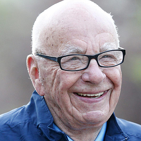 El magnate australiano Rupert Murdoch. 