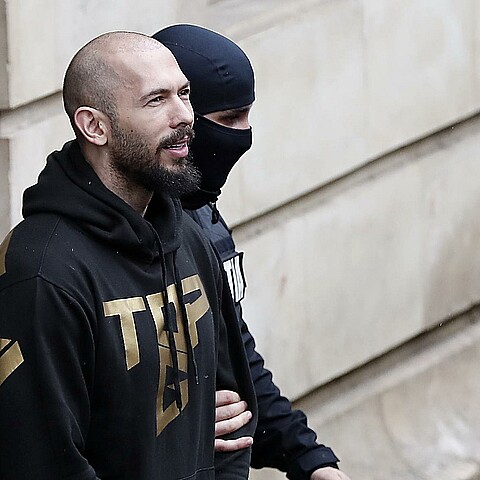 Los hermanos Tate fueron arrestados en Rumanía 