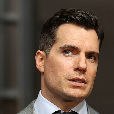 El actor británico Henry Cavill en la presentación de la segunda temporada de la serie The Witcher