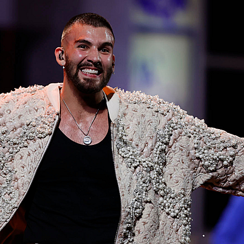 Foto de archivo del cantante colombiano Manuel Turizo. 