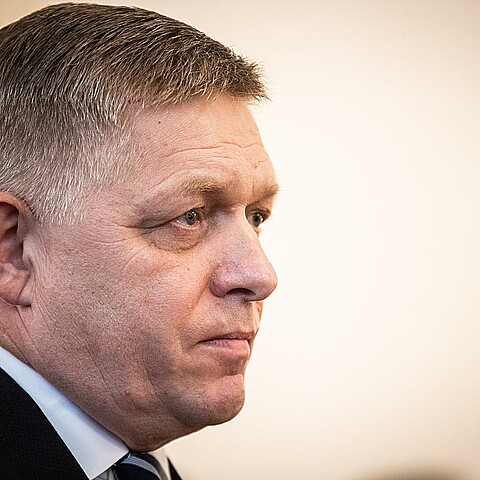 Foto de archivo del primer ministro eslovaco, Robert Fico, en Bratislava. 