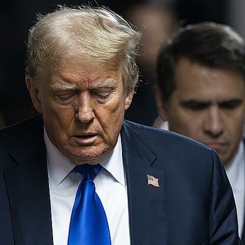 El expresidente estadounidense Donald Trump fue declarado culpable en el juicio penal