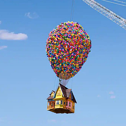 La peculiar casa de la película Up, ya se puede rentar en Airbnb 