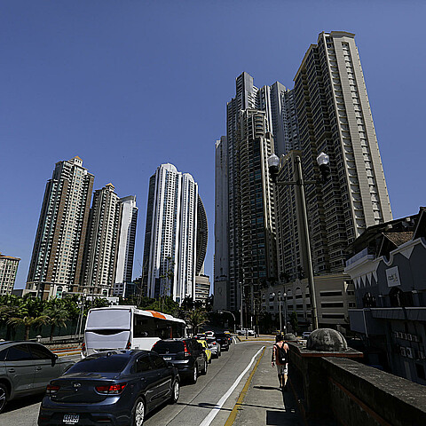 Fotografía de una zona de Ciudad de Panamá