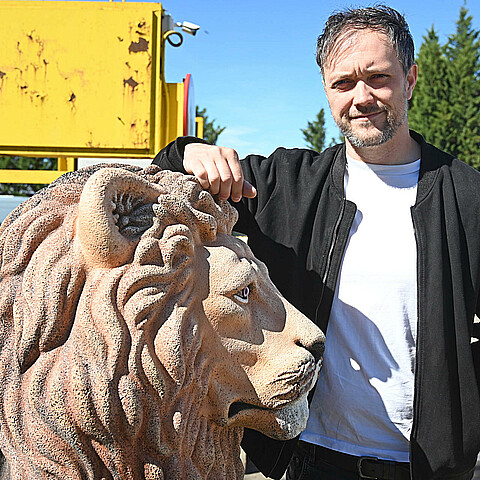 Esculturas hiperrealistas de animale