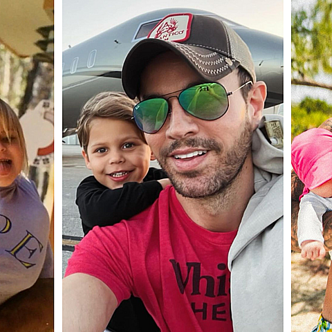 Los famosos también celebraron el Día del Padre con hermosas fotos y mensajes