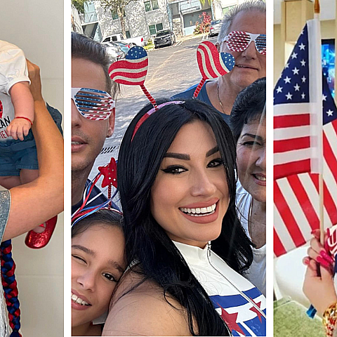 Varias artistas cubanas festejaron el 4 de Julio en Estados Unidos 