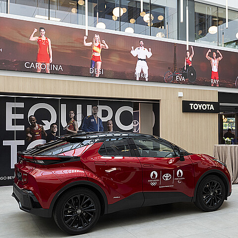 El equipo olímpico de Toyota