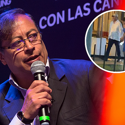 El presidente colombiano respondió a escándalo tras supuesto video siendo infiel
