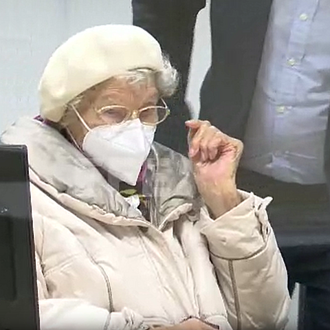 Irmgard Furchner, de 99 años