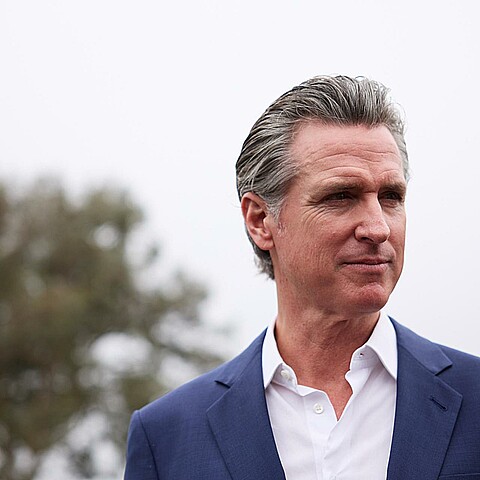 El gobernador de California, el demócrata Gavin Newsom, en una foto de archivo. 