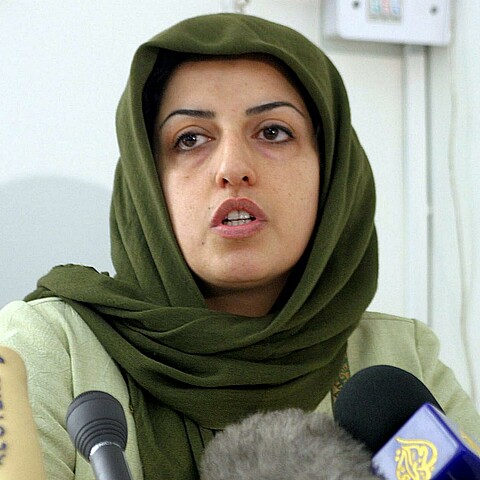 Foto archivo. Nargess Mohammadi. 