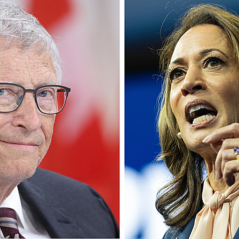 El multimillonario donó una cuantiosa suma a la campaña de Harris