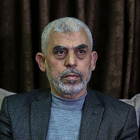 Imagen de Archivo del fallecido líder de Hamas en Gaza, Yahya Al Sinwar.  