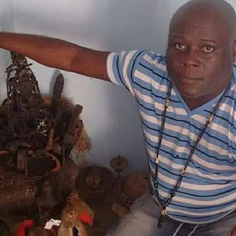 Líder religioso cubano Loreto Hernández, encarcelado desde 2021 en la isla