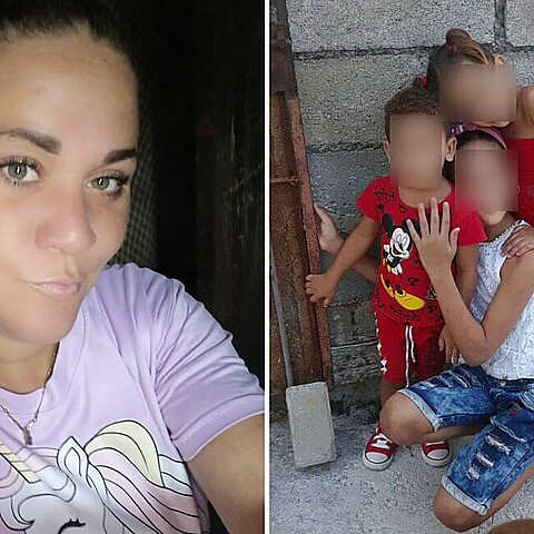 Madre cubana desalojada con sus 4 hijos de un local que ocupó