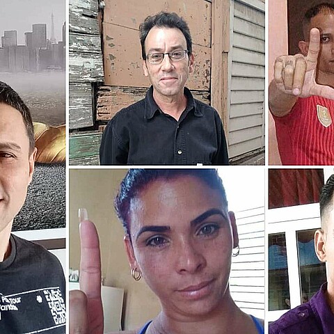 Cinco presos políticos cubanos nominados para el Premio Graciela Fernández Meijide 2025