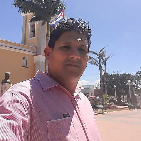 El activista cubano Alberto Turis Betancourt 