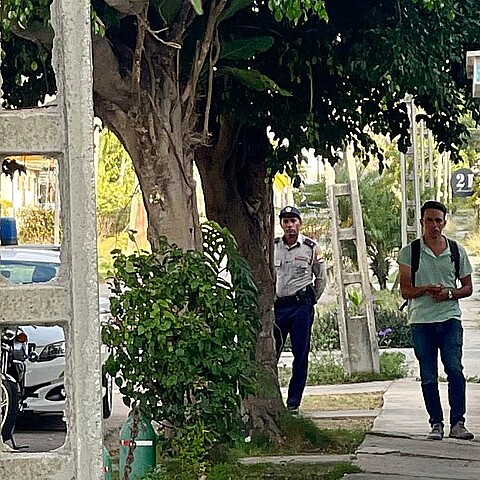 Vigilancia el 1ro de Mayo en Cuba