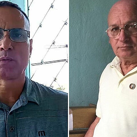 Líderes opositores cubanos José Daniel Ferrer y Félix Navarro