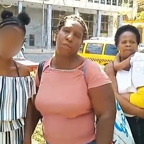 Madres cubanas protestan en gobierno provincial de La Habana, en mayo de 2025