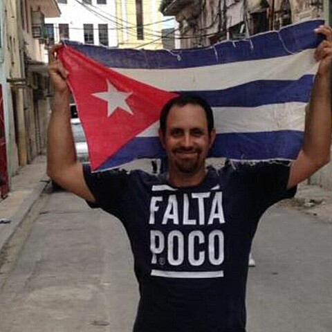 El opositor y científico cubano Oscar Casanella Saint-Blancard 