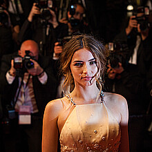 Actress Ana de Armas attends a screening of 'Hands Of Stone' at the annual 69th Cannes Film Festival, 2016
