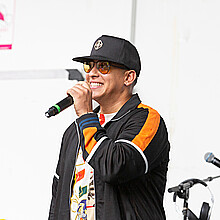  Daddy Yankee celebrates release of single Made For Now during 44th annual Harlem Week at St. Nicholas Park