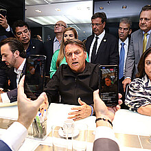 Fotografía cedida por el Partido Liberal que muestra al expresidente Jair Bolsonaro