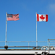 U.S.-Canada border 