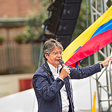 Ecuadorean President Guillermo Lasso