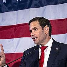 El senador republicano estadounidense Marco Rubio