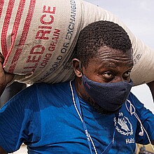 International aid continues to arrive in Haiti, Les Cayes - 19 Aug 2021