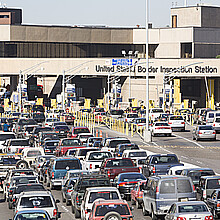 U.S. border inspection station 