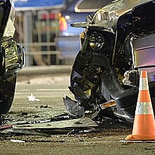 Accidente automovilístico deja dos muertos 