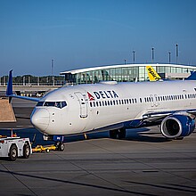 Delta airplane