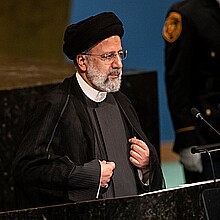 Iranian President Ebrahim Raisi