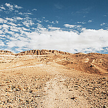 Hiking in the heat 