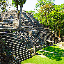 Maya archeological site