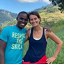 Alix Dorsainvil (right), wife of El Roi Haiti Director Sandro Dorsainvil (left), and their child were kidnapped in Haiti