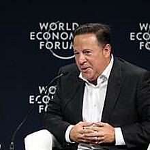 Former Panamanian President Juan Carlos Varela Rodriguez