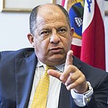 Former Costa Rican President Luis Guillermo Solis