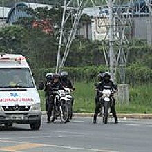 Police respond to violence in Ecuador 