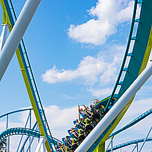 Fury 325 at Carowinds amusement park 