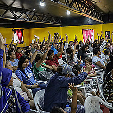 Migrantes en ayuno