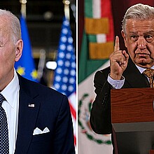 President Joe Biden and President Andres Manuel Lopez Obrador